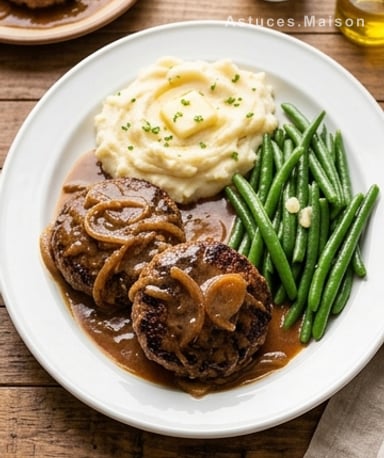 Steak haché façon Sud : moelleux, sauce onctueuse et réconfort garanti