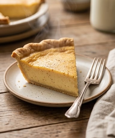 Tarte à la crème façon Amish : le dessert qui fond en bouche