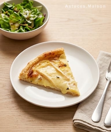 Tarte fine reblochon-pommes de terre : le croustillant qui fond dans la bouche