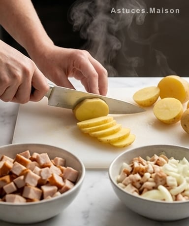 La précuisson des pommes de terre : le geste qui change tout