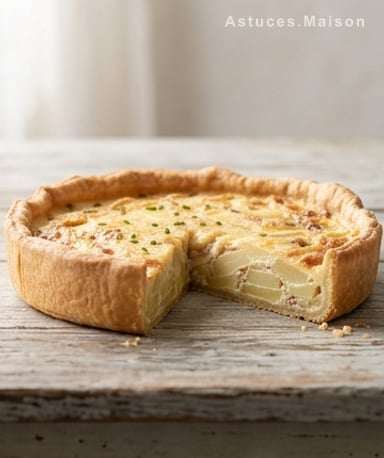Tarte Paysanne Rustique : Recette Gourmande aux Pommes de Terre