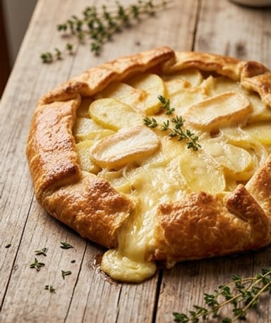 Tarte rustique pommes de terre et reblochon : un classique savoyard