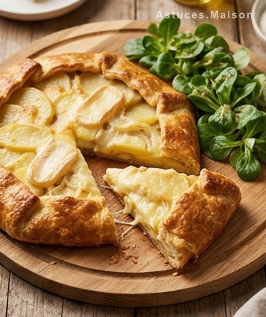 Tarte rustique pommes de terre et reblochon : un classique savoyard