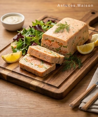 Terrine de saumon aux légumes : l'entrée fraîche qui fait son effet sans stress