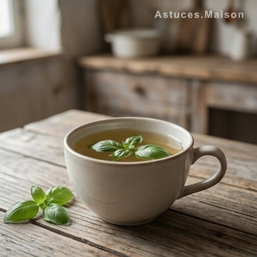Thé au basilic : circulation, mémoire, sommeil, mode d’emploi