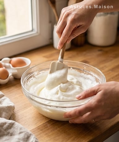 Le secret d’une mousse onctueuse : les blancs en neige