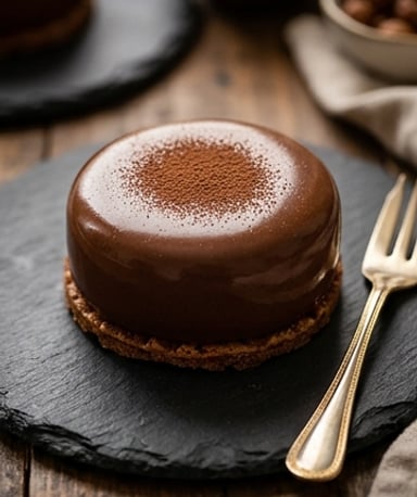 Trianon Royal : l’entremets chocolat qui murmure à vos sens