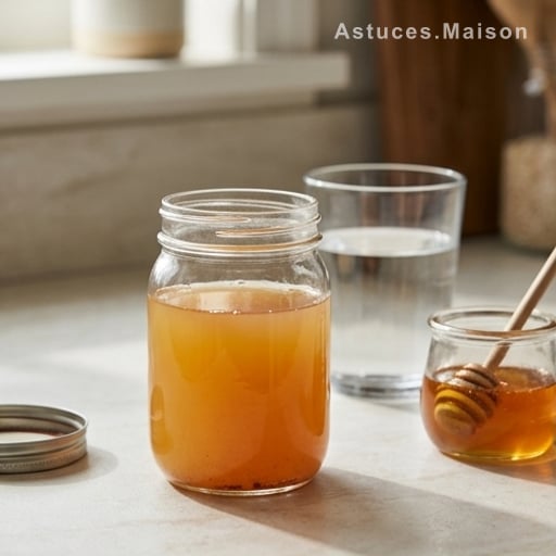 Tonic vinaigre de cidre et miel : pour équilibrer la flore