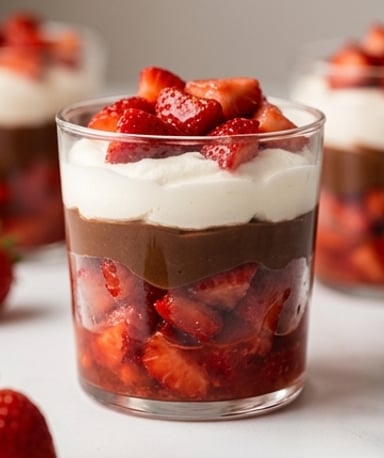 Verrines fraise-Nutella : le dessert frais qui fait fondre tout le monde