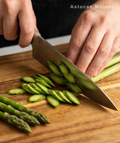 Préparer les asperges : l’art de la découpe