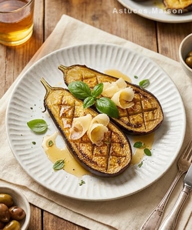 Aubergines rôties au miel et Tête de Moine : le duo qui fait voyager
