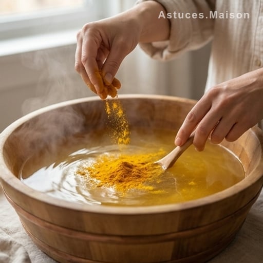 Bain de pieds au curcuma : la méthode naturelle pour soutenir ta thyroïde