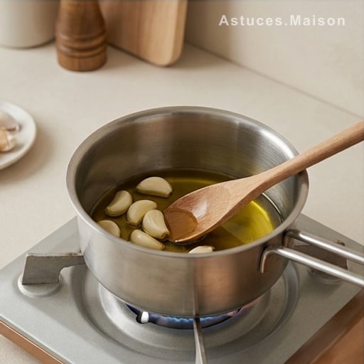 Recette express : gouttes maison à l'huile d'olive et ail (et pourquoi ça marche)