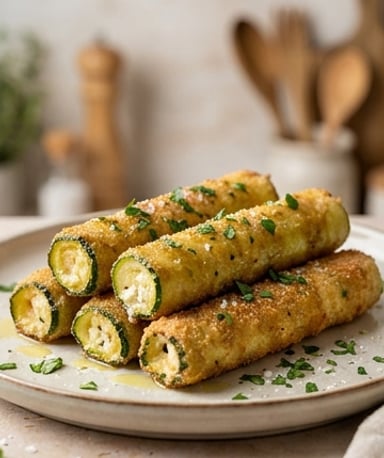 Cigares de courgettes : l’apéro croustillant qui fait oublier les chips
