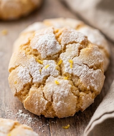 Craquelés au citron : le biscuit qui sent l’été en plein hiver