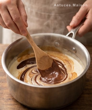 La magie opère dès la casserole
