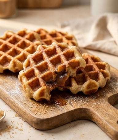 Gaufres flamandes : le cœur fondant à la cassonade qui fait voyager