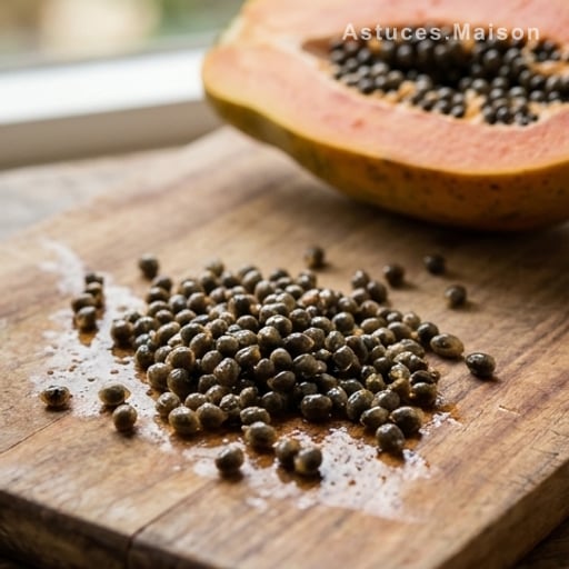 Graines de papaye : le remède naturel que tu jettes sans le savoir