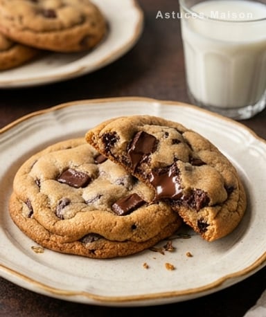 Le cookie solo qui fond en 10 minutes : croustillant, moelleux, et sans partage