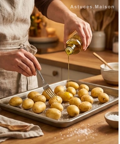 Des pommes de terre qui croustillent sans effort
