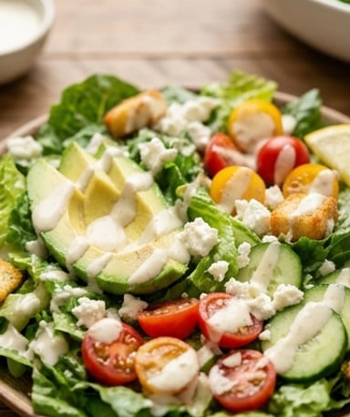 Salade fraîcheur qui claque grâce à SA sauce (le vrai secret)